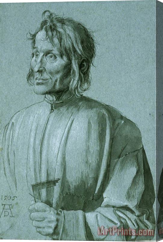 Albrecht Durer The Architect Hieronymus Von Augsburg Stretched Canvas Print / Canvas Art