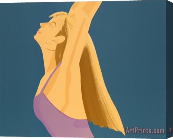 Alex Katz Night William Dunas Dance 3 (pamela), 1983 Stretched Canvas Print / Canvas Art