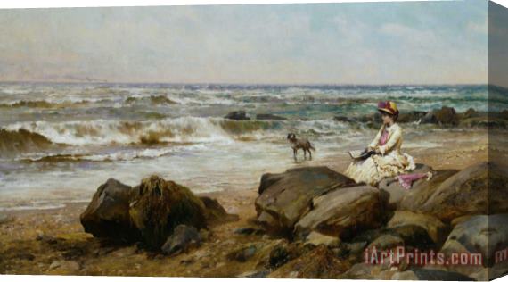 Alfred Glendening Far Away Thoughts Stretched Canvas Print / Canvas Art