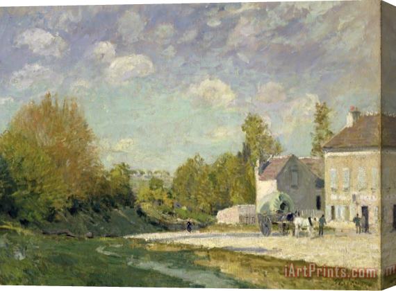 Alfred Sisley Paysage Stretched Canvas Print / Canvas Art