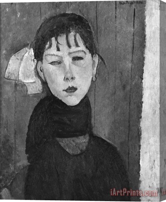 Amedeo Modigliani Marie, Young Woman of The People Stretched Canvas Print / Canvas Art