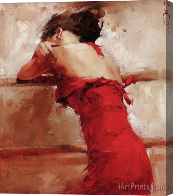 Andre Kohn Exhausted Stretched Canvas Print / Canvas Art
