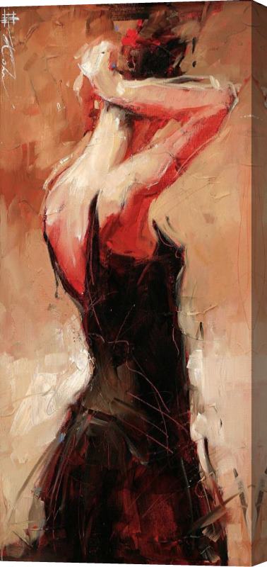 Andre Kohn In The Dressing Room Stretched Canvas Painting / Canvas Art
