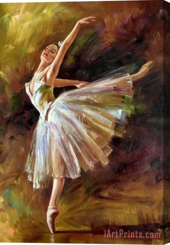 Andrew Atroshenko Ballet Stretched Canvas Painting / Canvas Art