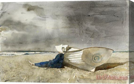 andrew wyeth Cape May 1992 Stretched Canvas Print / Canvas Art