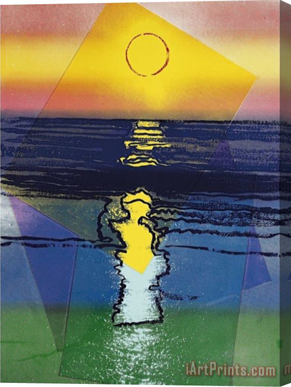 Andy Warhol Sunset C 1972 Stretched Canvas Print / Canvas Art