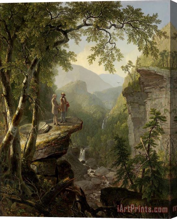 Asher Brown Durand Kindred Spirits Stretched Canvas Print / Canvas Art