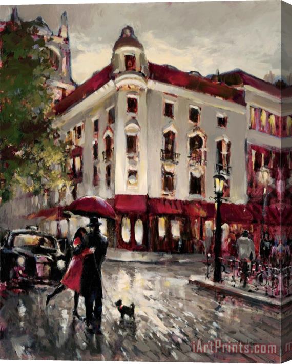 brent heighton Welcome Embrace Stretched Canvas Print / Canvas Art