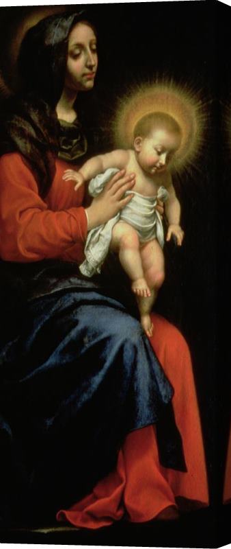 Carlo Dolci Madonna And Child Stretched Canvas Print / Canvas Art