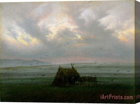 Caspar David Friedrich Waft of Mist Stretched Canvas Print / Canvas Art