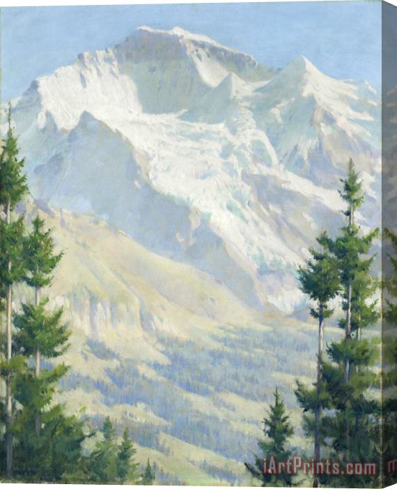 Charles Courtney Curran The Jungfrau, Afternoon Sunlight Stretched Canvas Print / Canvas Art