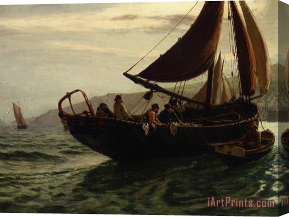 Charles Napier Hemy The Trawler Stretched Canvas Print / Canvas Art