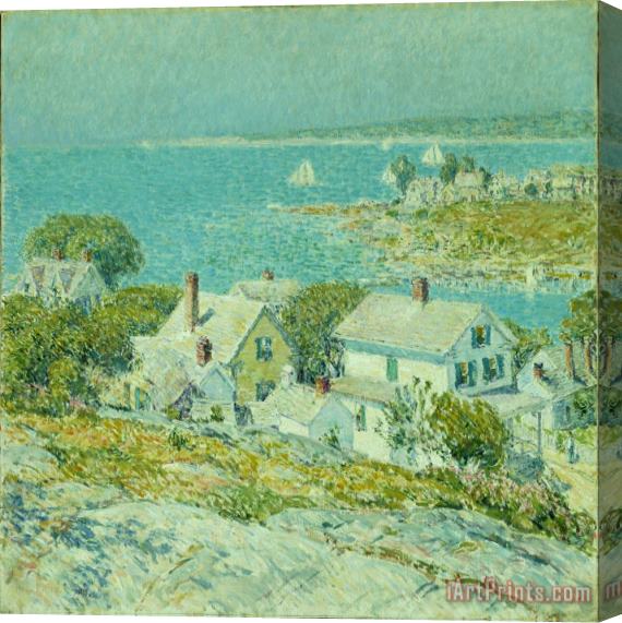 Childe Hassam New England Headlands Stretched Canvas Print / Canvas Art