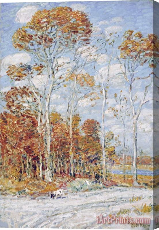 Childe Hassam The Hawk's Nest Stretched Canvas Print / Canvas Art