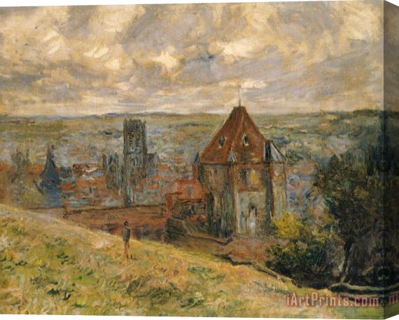 Claude Monet Dieppe Stretched Canvas Print / Canvas Art