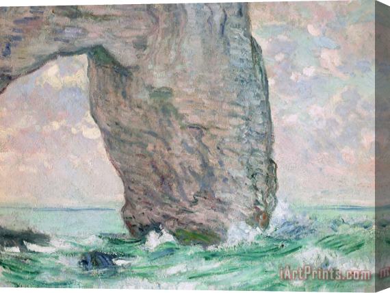 Claude Monet La Manneporte a Etretat Stretched Canvas Print / Canvas Art