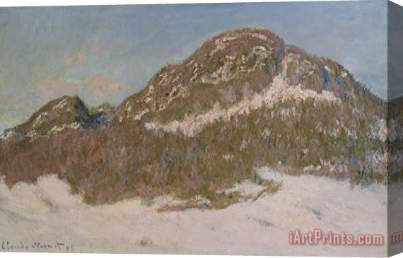Claude Monet Mount Kolsaas in Sunlight Stretched Canvas Painting / Canvas Art