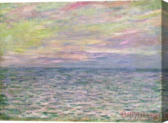 Claude Monet On The High Seas Stretched Canvas Painting / Canvas Art