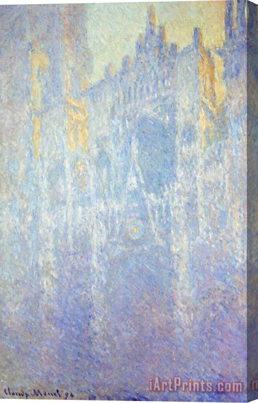 Claude Monet Rouen Cathedral Stretched Canvas Painting / Canvas Art