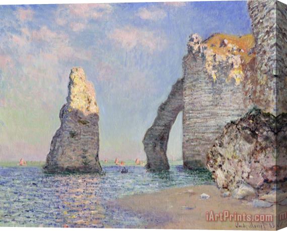 Claude Monet The Cliffs at Etretat Stretched Canvas Print / Canvas Art