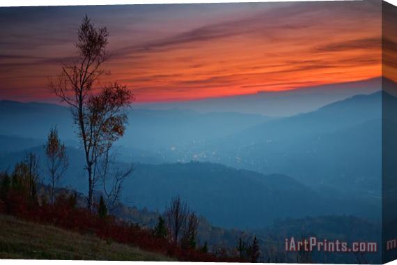 Collection 12 Autumn Twilight Stretched Canvas Print / Canvas Art