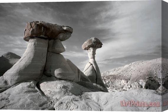 Collection 6 Toadstool Hoodoos Stretched Canvas Painting / Canvas Art