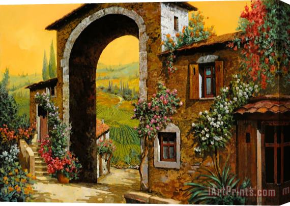 Collection 7 Arco Di Paese Stretched Canvas Painting / Canvas Art