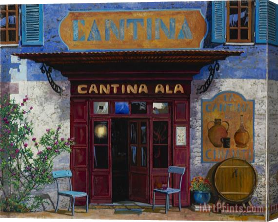 Collection 7 cantina Ala Stretched Canvas Print / Canvas Art