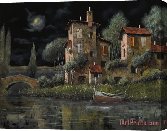Collection 7 Notte Nera Stretched Canvas Print / Canvas Art
