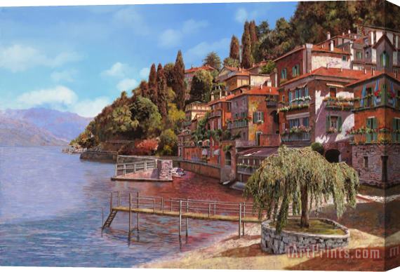 Collection 7 Varenna on Lake Como Stretched Canvas Painting / Canvas Art