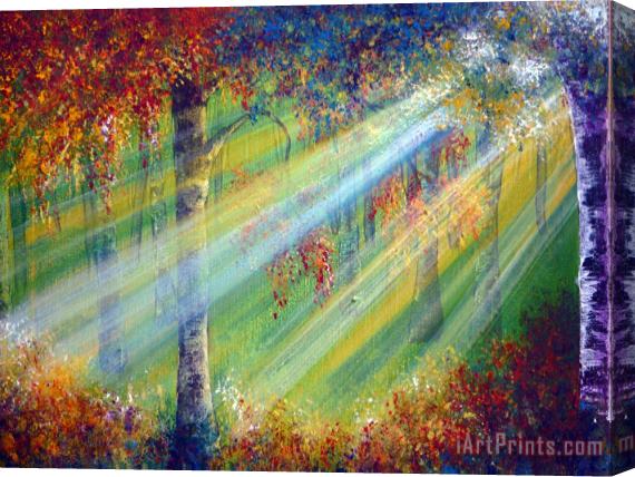 Collection 9 Rays Stretched Canvas Painting / Canvas Art