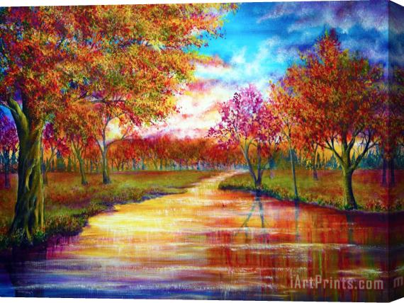 Collection 9 When September Ends Stretched Canvas Painting / Canvas Art