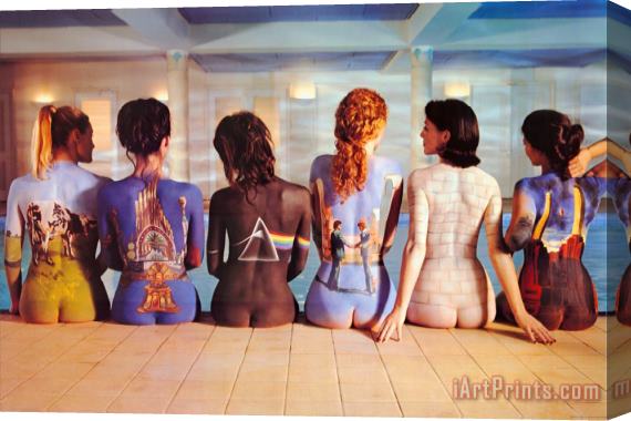 Collection Pink Floyd Back Catalogue Stretched Canvas Painting / Canvas Art