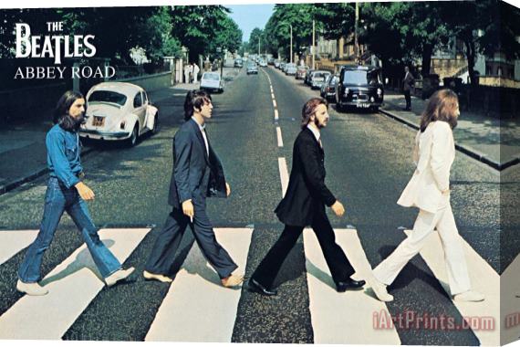 Collection The Beatles Abbey Road iiii Stretched Canvas Painting / Canvas Art