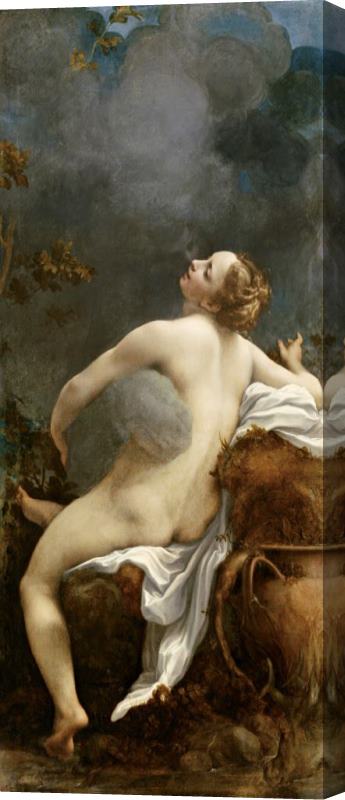 Correggio Jupiter And Io Stretched Canvas Print / Canvas Art