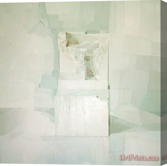 Daniel Cacouault White Stretched Canvas Print / Canvas Art