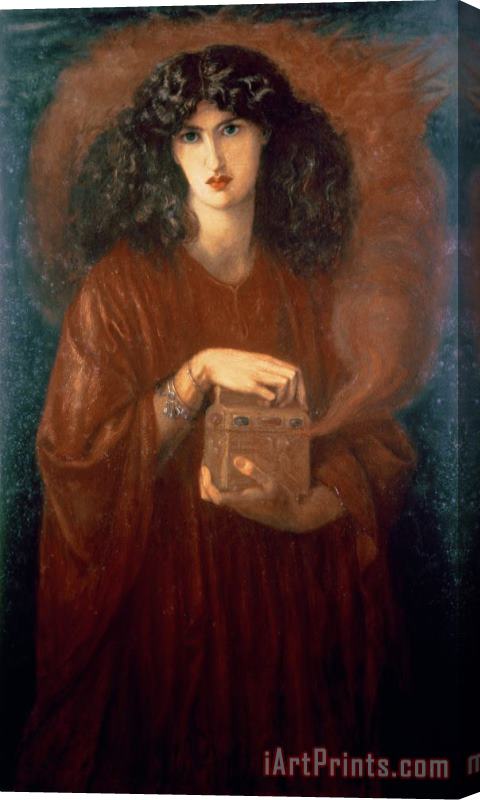 Dante Charles Gabriel Rossetti Pandora Stretched Canvas Painting / Canvas Art
