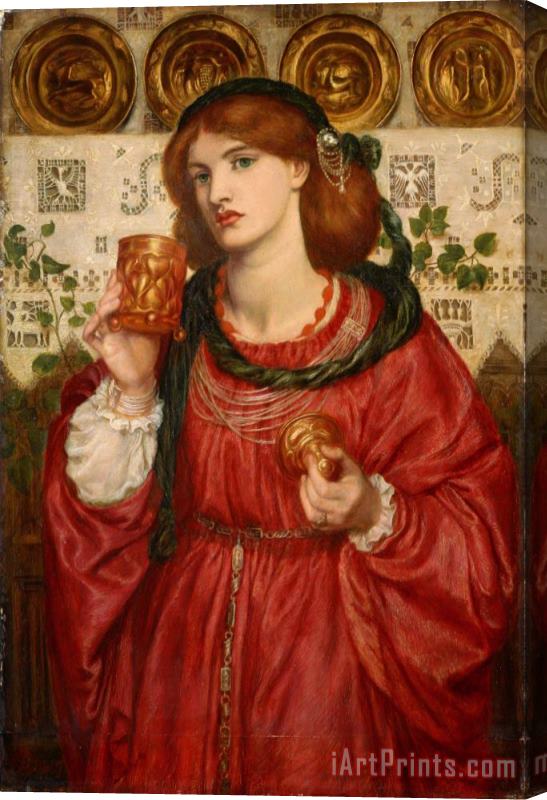 Dante Gabriel Rossetti The Loving Cup 3 Stretched Canvas Painting / Canvas Art