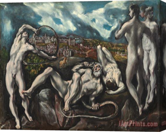 Domenico Theotocopuli El Greco Laocoon Stretched Canvas Print / Canvas Art