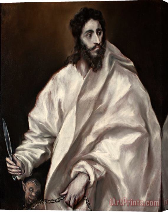 Domenikos Theotokopoulos, El Greco St. Bartholomew Stretched Canvas Print / Canvas Art