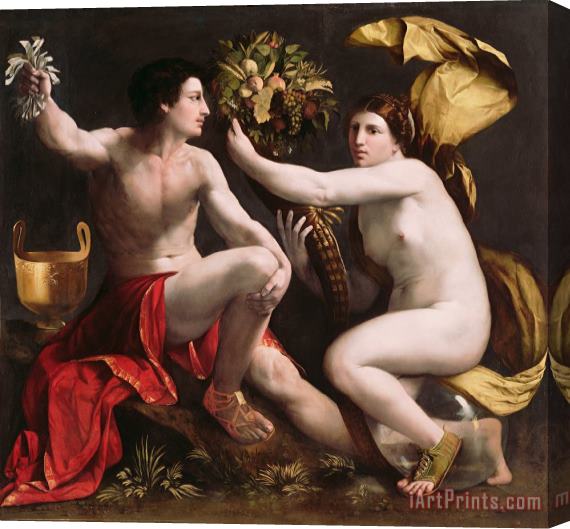 Dosso Dossi Allegory of Fortune Stretched Canvas Print / Canvas Art