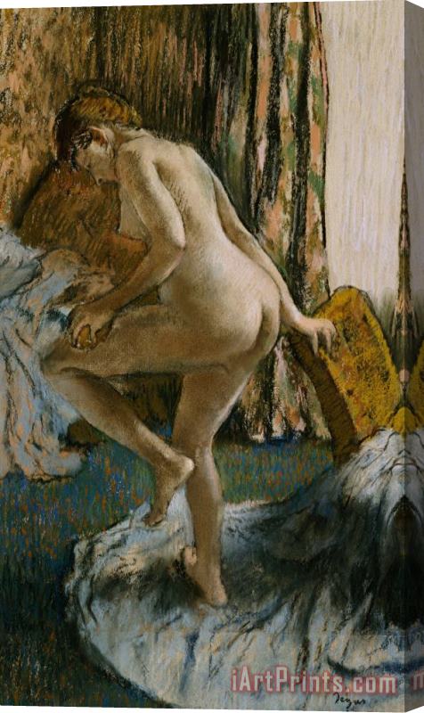 Edgar Degas After the Bath Stretched Canvas Print / Canvas Art