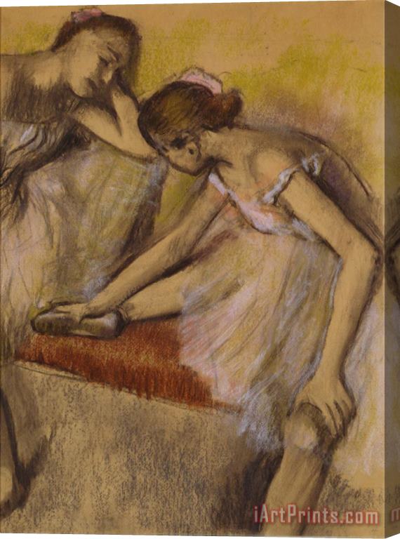 Edgar Degas Dancers in Repose Stretched Canvas Print / Canvas Art