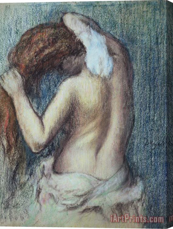 Edgar Degas Femme a sa Toilette Stretched Canvas Painting / Canvas Art