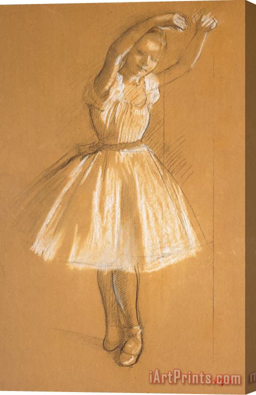 Edgar Degas Little Dancer Stretched Canvas Painting / Canvas Art