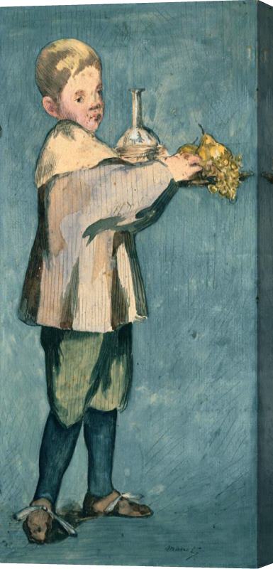 Edouard Manet Boy with Fruit Stretched Canvas Print / Canvas Art