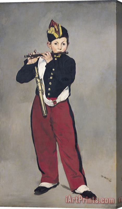 Edouard Manet The Fifer Stretched Canvas Print / Canvas Art