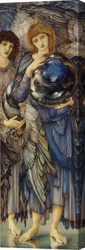 Edward Burne Jones The Days of Creation The Second Day Stretched Canvas Painting / Canvas Art