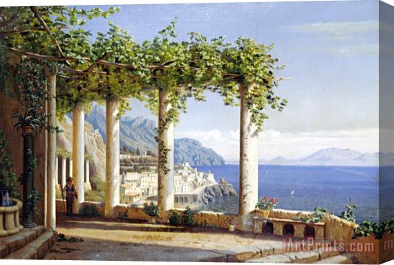 Eiler Rasmussen Eilersen Amalfi Del Convento Dei Capuccini Stretched Canvas Print / Canvas Art