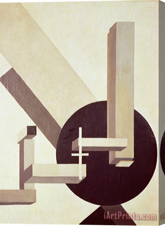 El Lissitzky Proun 10 Stretched Canvas Print / Canvas Art